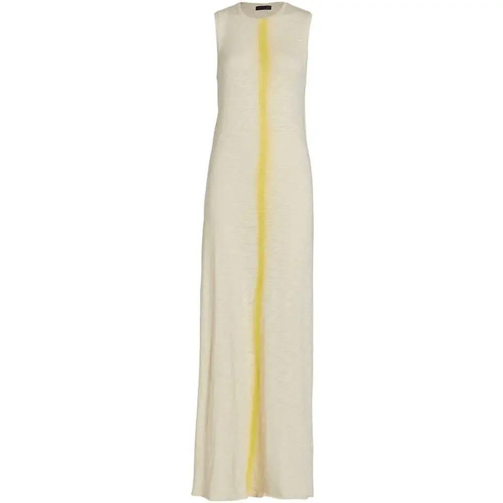 ATM Anthony Thomas Melillo Spray-Painted Jersey Sleeveless Maxi Dress‎ Size XS